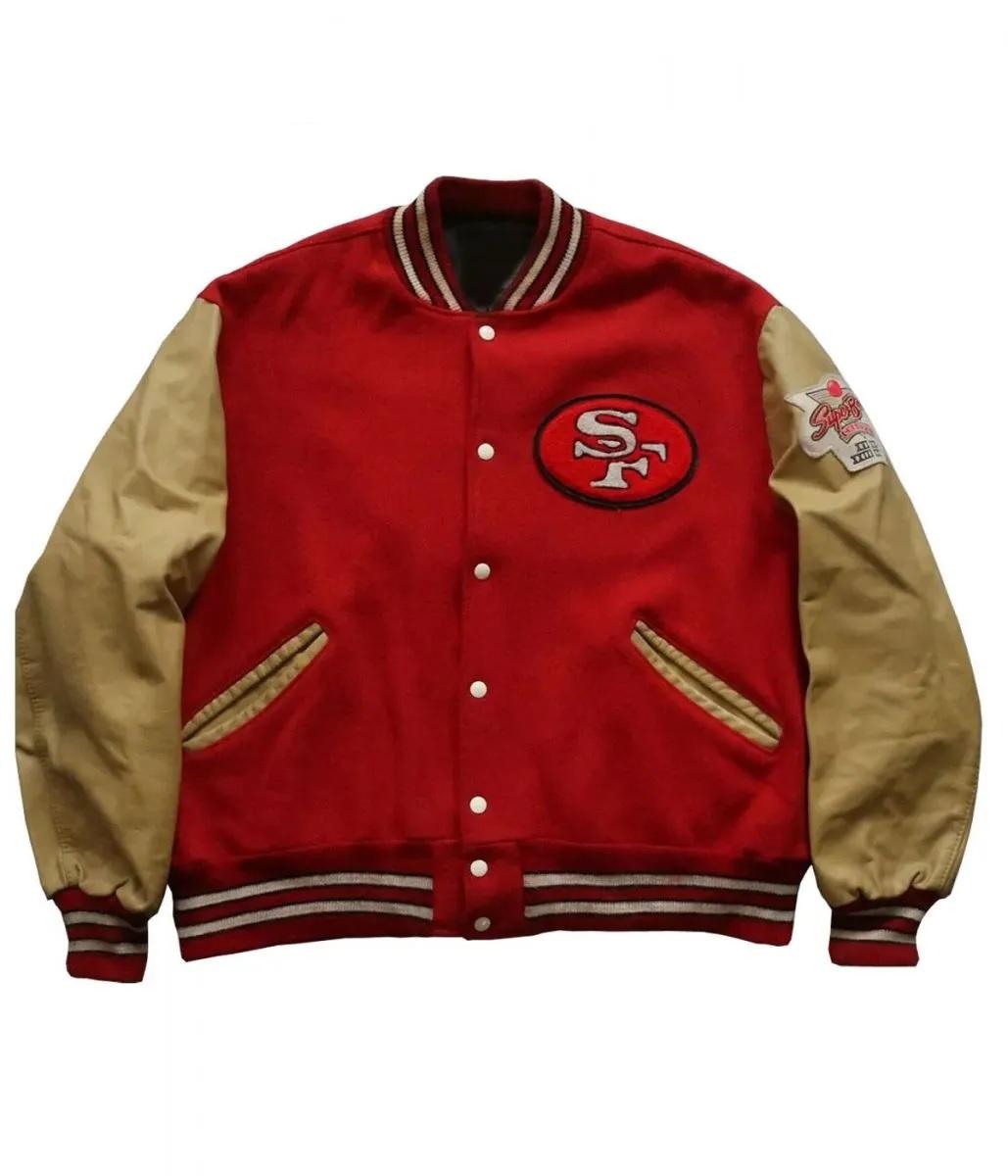 49ers Sf Super Bowl Letterman Jacket