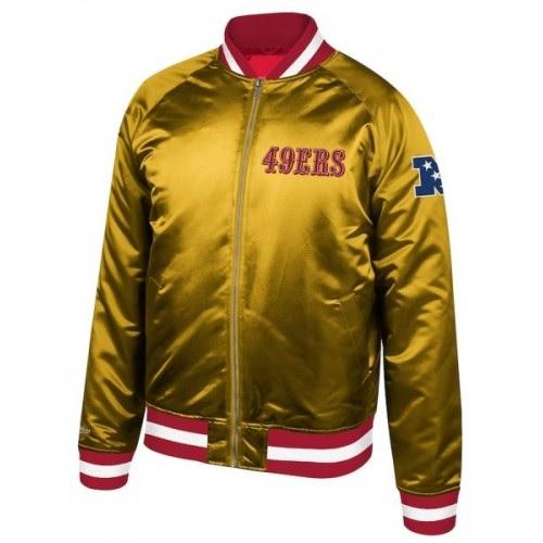 Faithful To The Bay San Francisco 49ers Varsity Satin Jacket