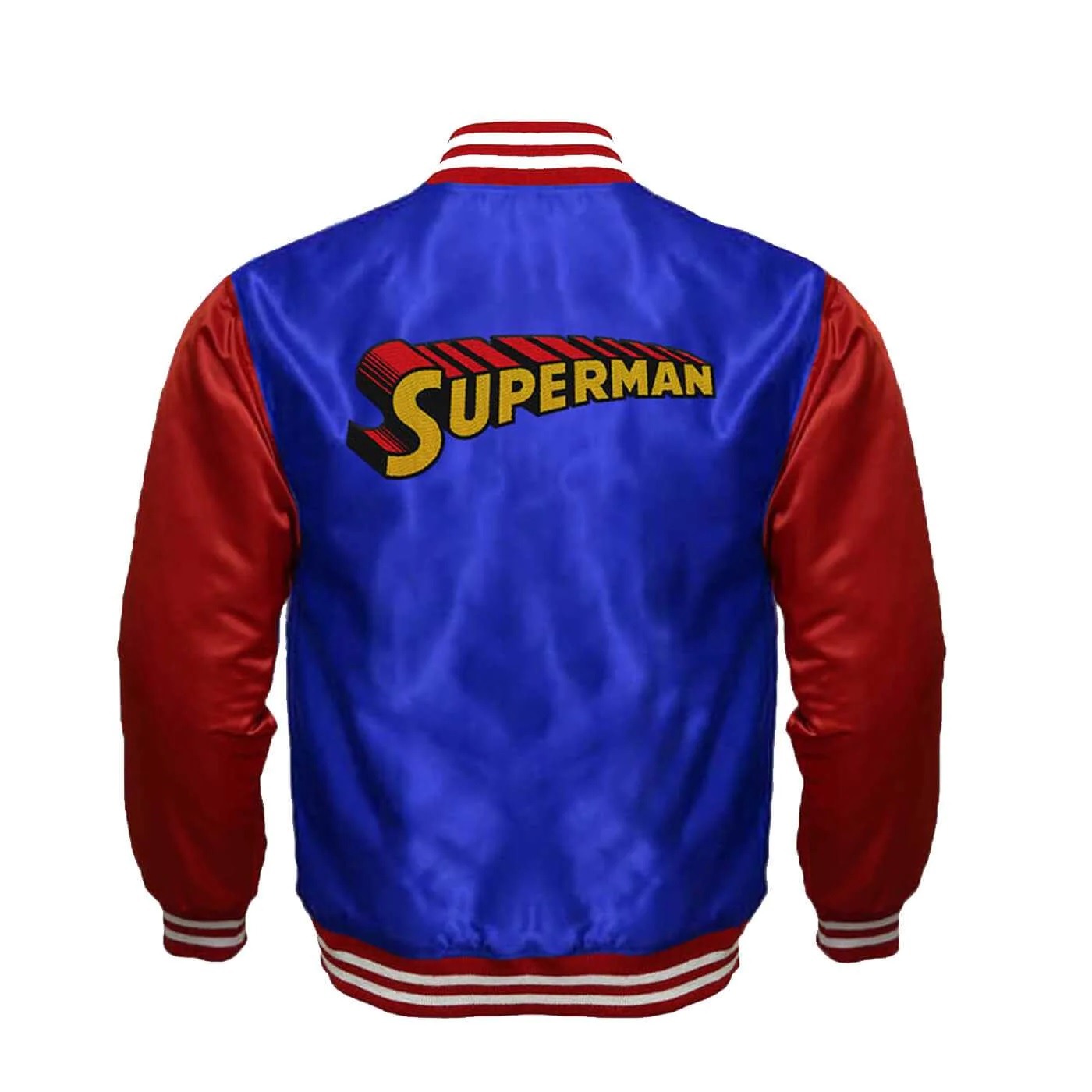Superman Satin Varsity Jacket