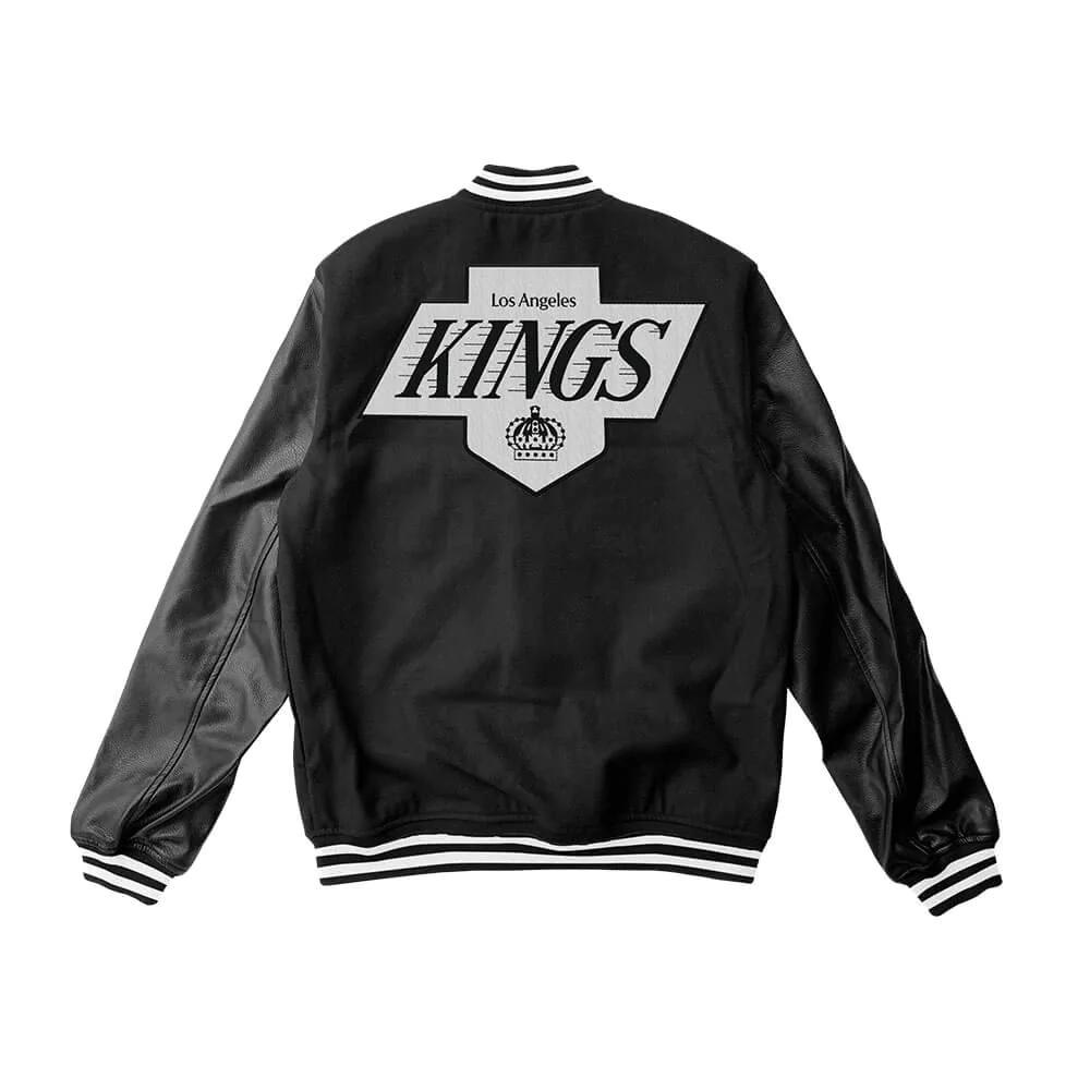 Los Angeles Kings Black Varsity Jacket