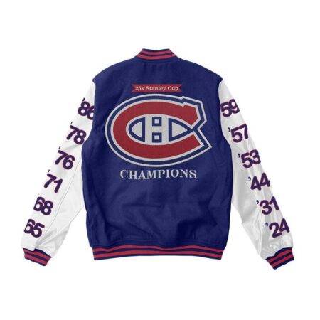 Montreal Canadiens Champions Varsity Jacket