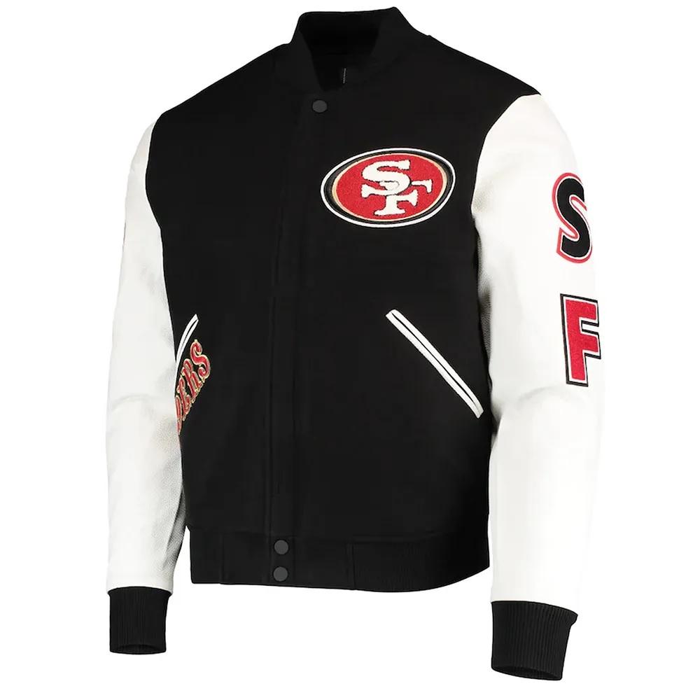 San Francisco 49ers Logo Letterman Jacket