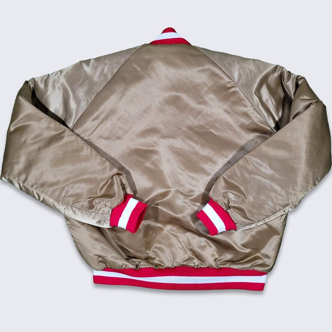 San Francisco 49ers Vintage 80s Bomber Jacket