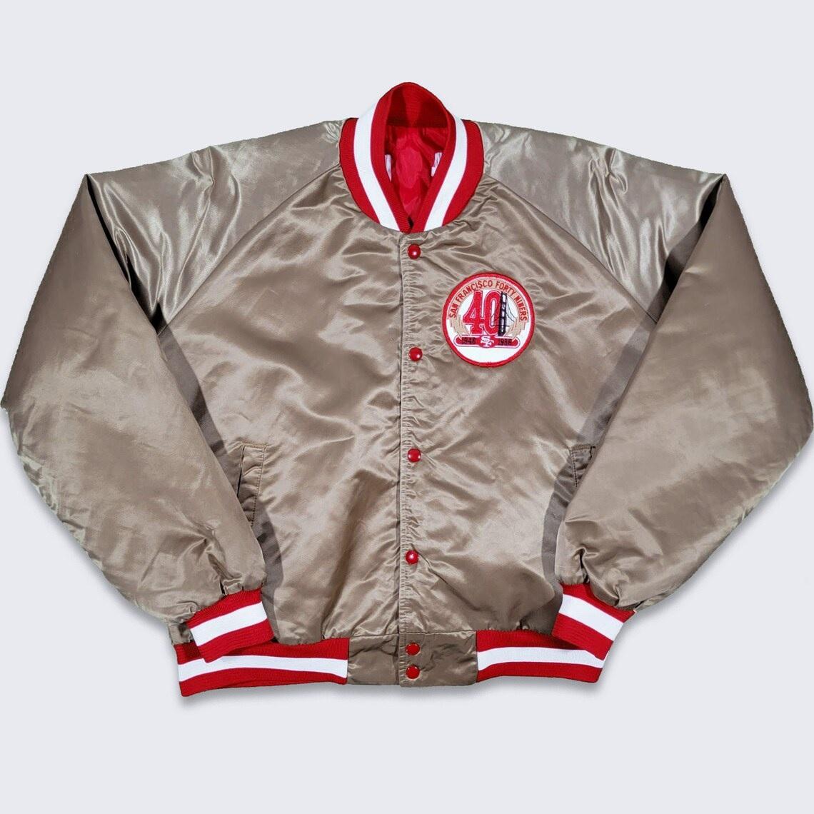 San Francisco 49ers Vintage 80s Bomber Jacket
