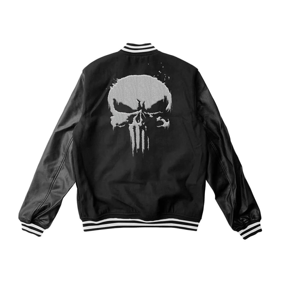 The Punisher Wool Varsity Jacket