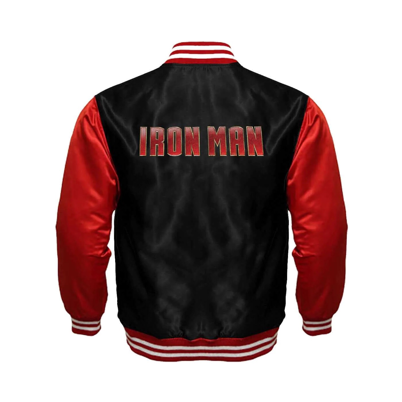 Iron Man Satin Varsity Jacket
