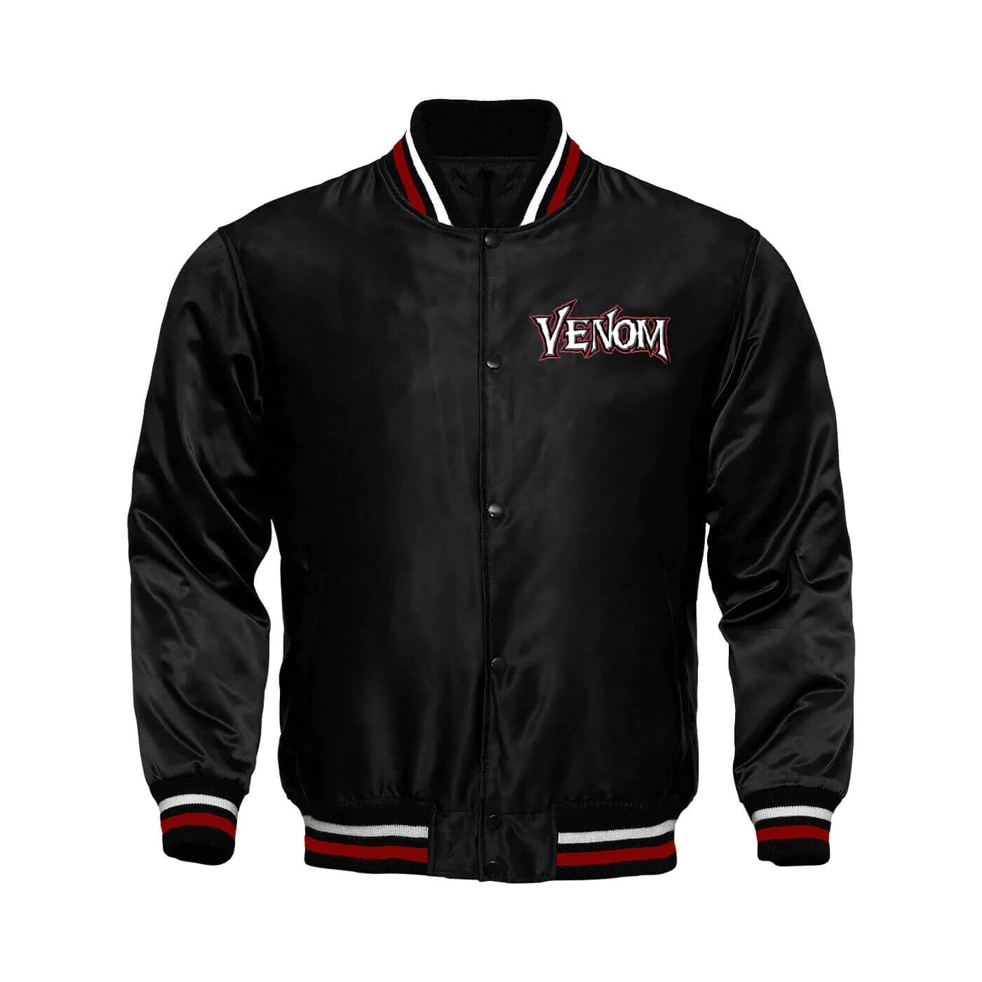 Venom Satin Varsity Jacket