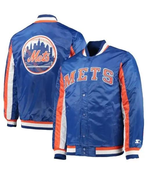 Starter New York Mets Full-snap Varsity Jacket