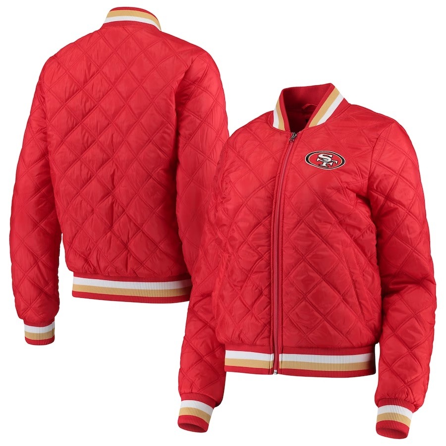 San Francisco 49ers G-iii Sports By Carl Banks Quilted Jacket