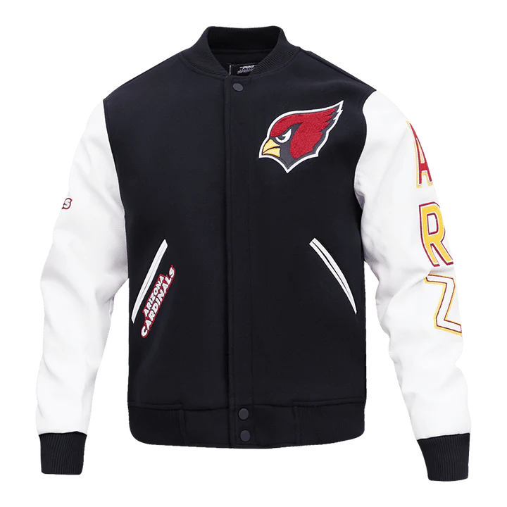 Arizona Cardinals Classic Logo Varsity Jacket