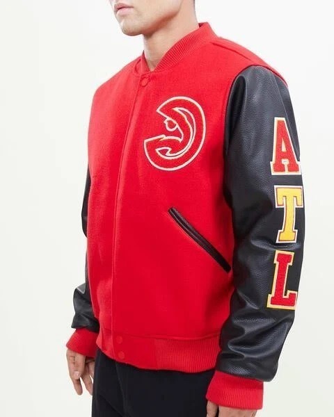 Atlanta Hawks Classic Wool Varsity Jacket