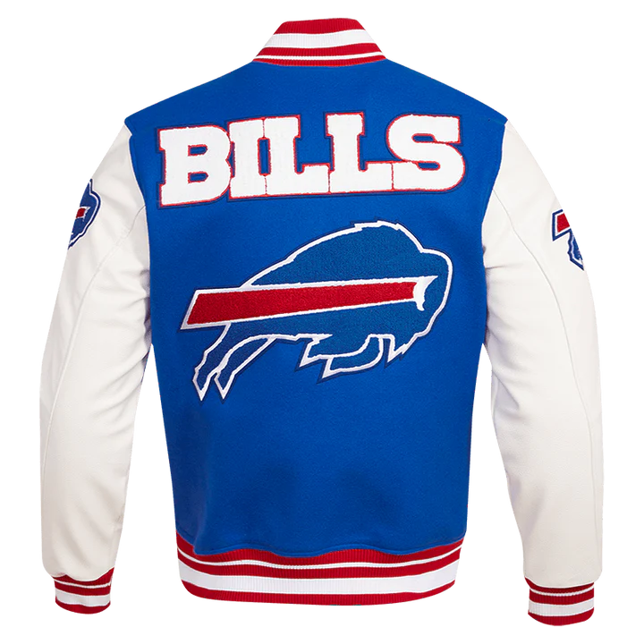 Buffalo Bills Mash Up Wool Varsity Jacket