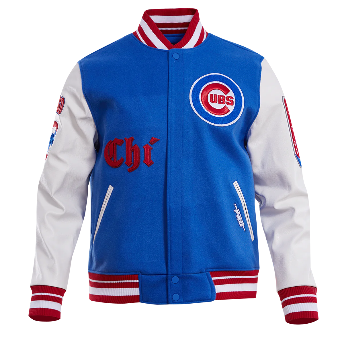 Chicago Cubs Old English Wool Varsity Jacket