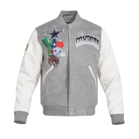 Dallas Cowboys Home Town Wool Varsity Jacket