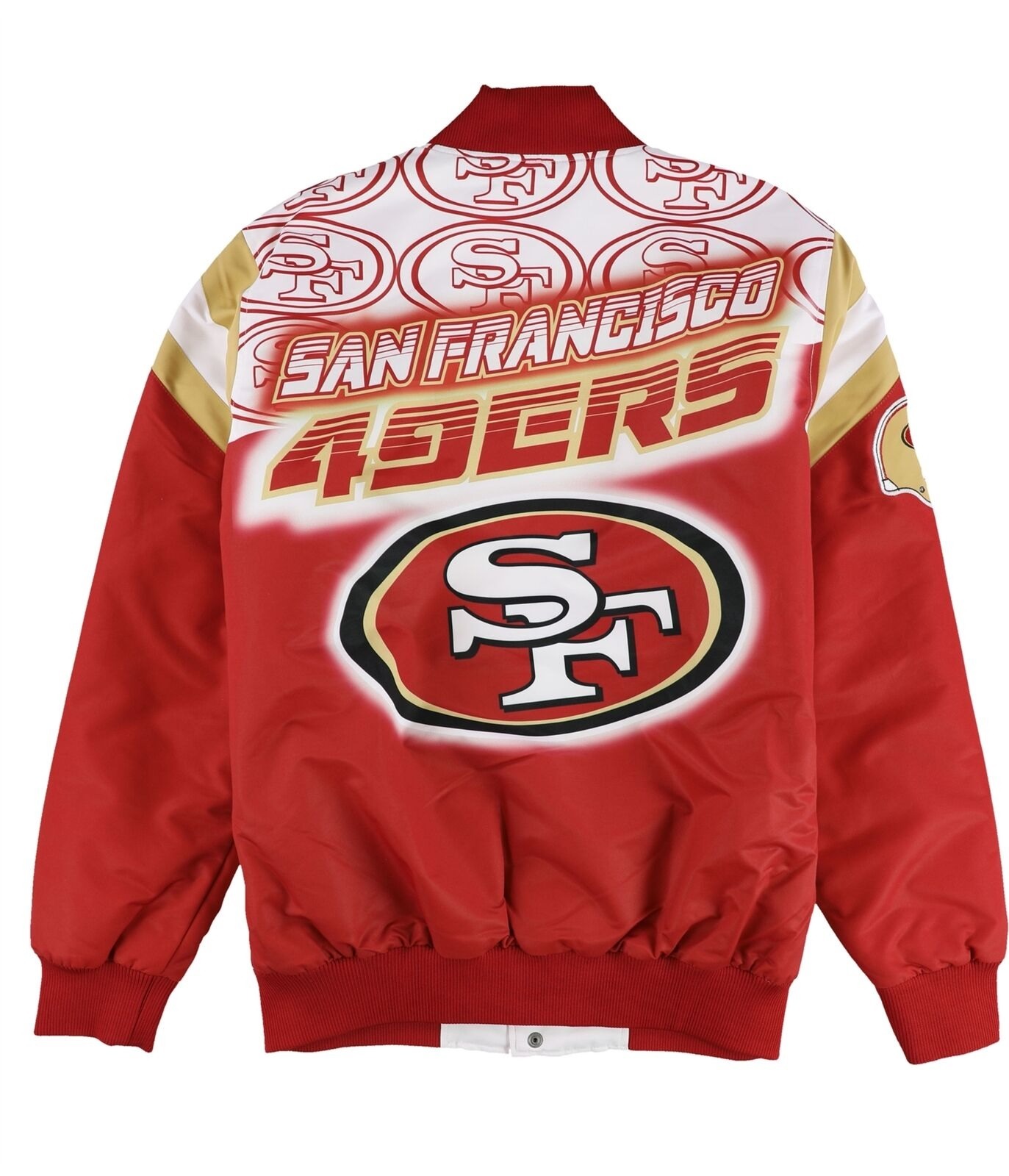 G-iii Sports Mens San Francisco 49ers Satin Jacket