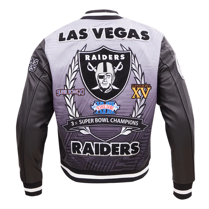 Las Vegas Raiders Remix Varsity Jacket