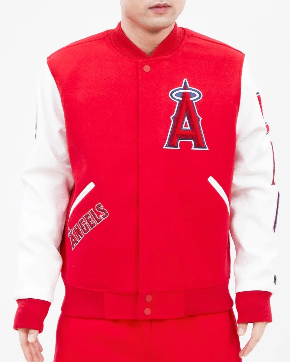 Los Angeles Angels Classic Wool Varsity Jacket