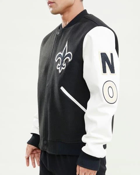New Orleans Saints Classic Wool Varsity Jacket