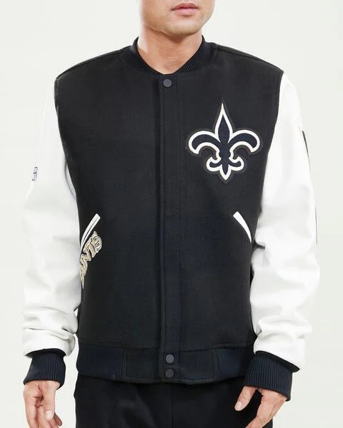 New Orleans Saints Classic Wool Varsity Jacket