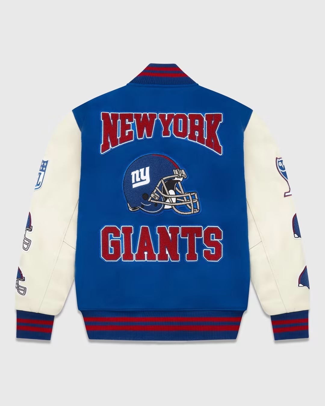Ovo X Nfl New York Giants Varsity Jacket