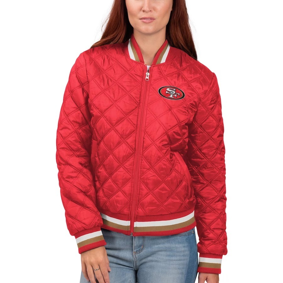 San Francisco 49ers G-iii Sports By Carl Banks Quilted Jacket