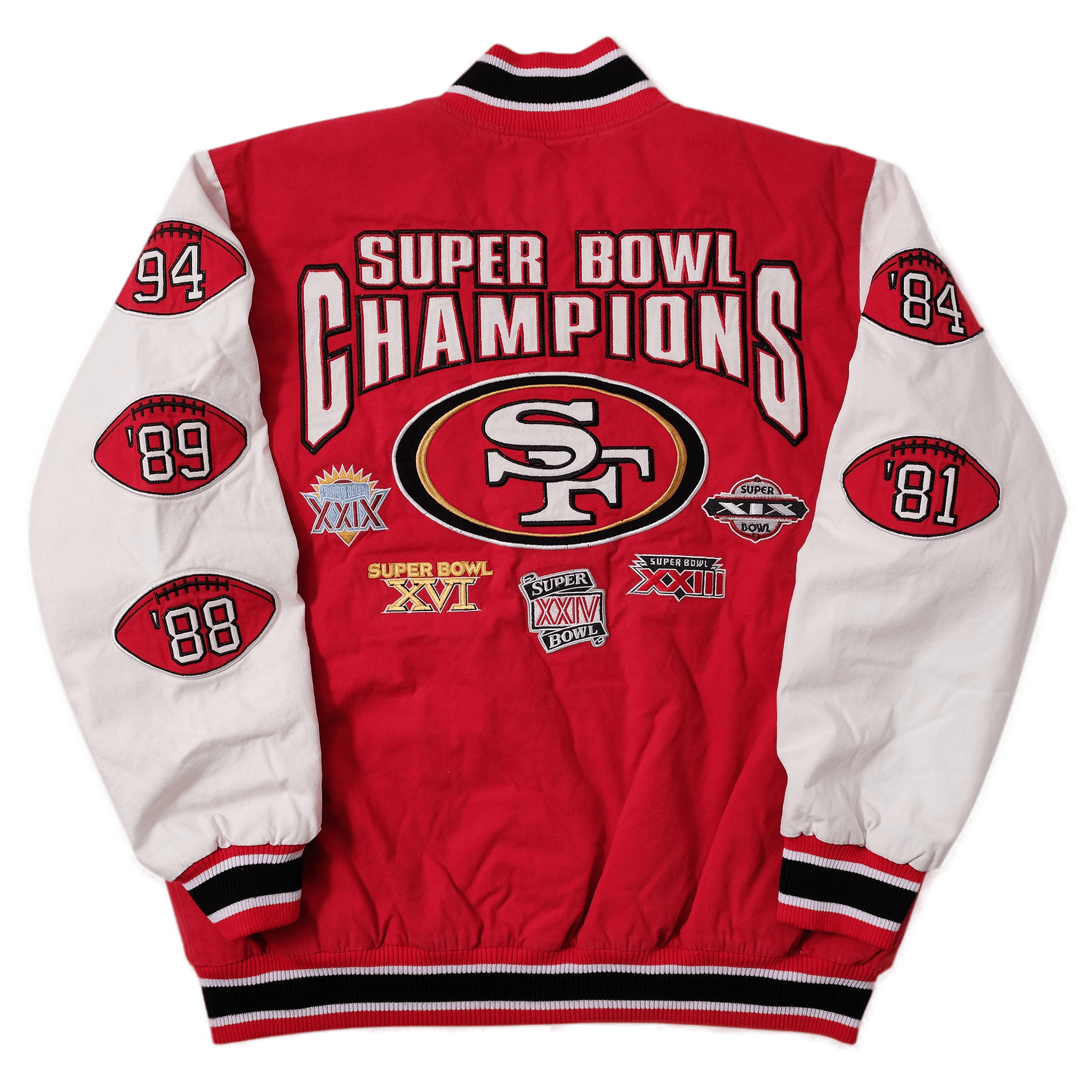 Vintage San Francisco 49ers Super Bowl Varsity Jacket