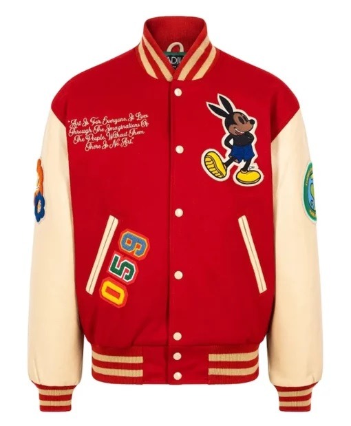 Rello Red Varsity Jacket