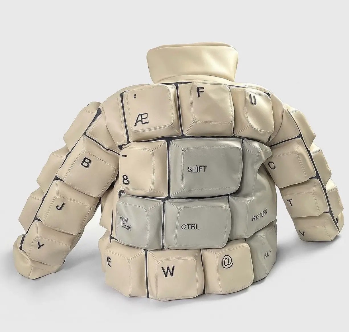 The Keyboard Puffer Jacket