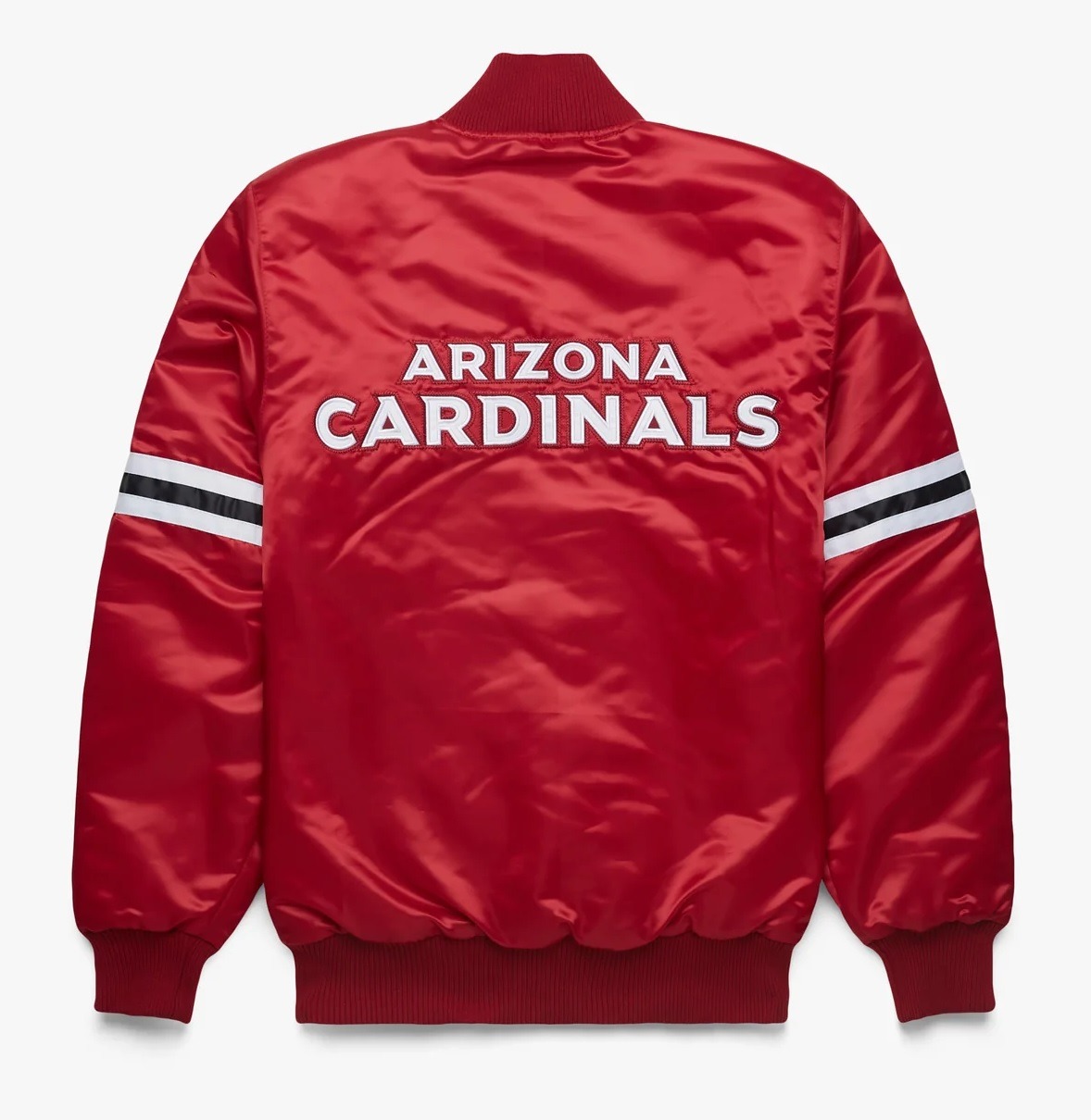 Arizona Cardinals Satin Varsity Jacket