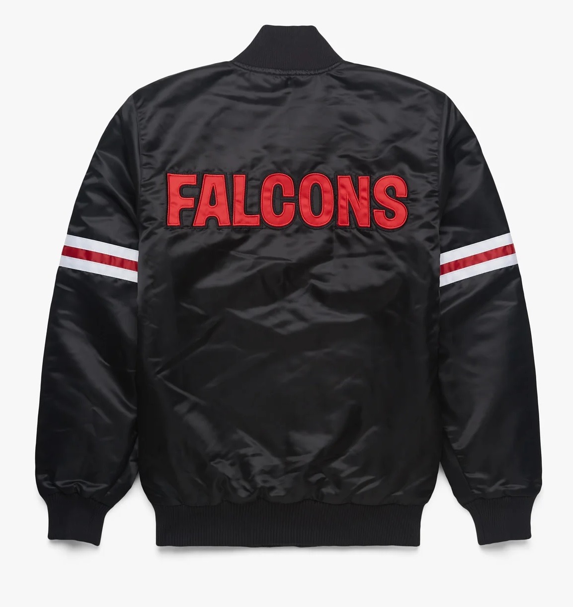 Atlanta Falcons Satin Varsity Jacket