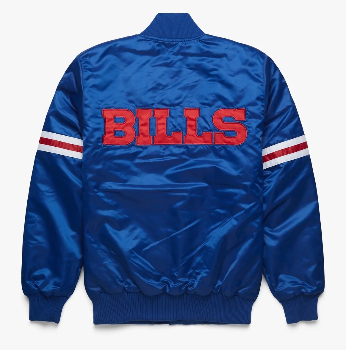 Buffalo Bills Satin Varsity Jacket