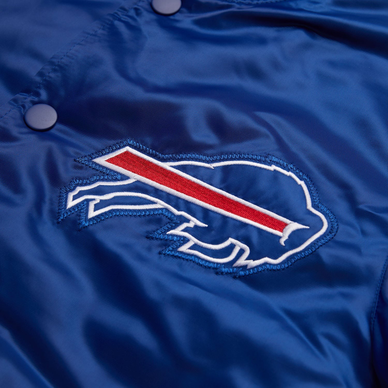 Buffalo Bills Satin Varsity Jacket