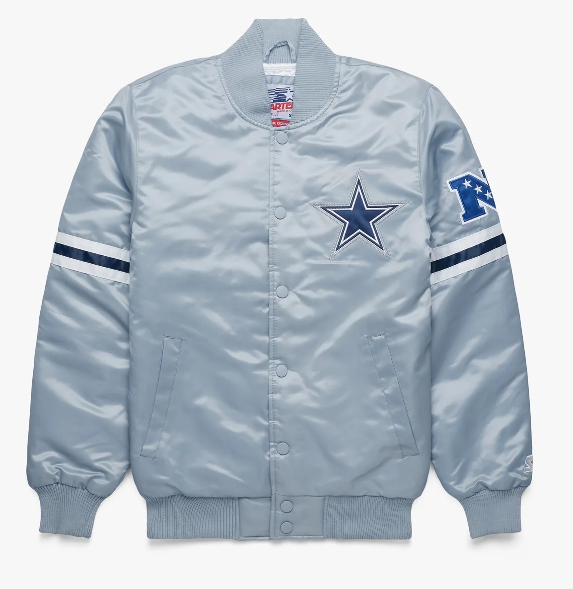 Dallas Cowboys Satin Varsity Jacket
