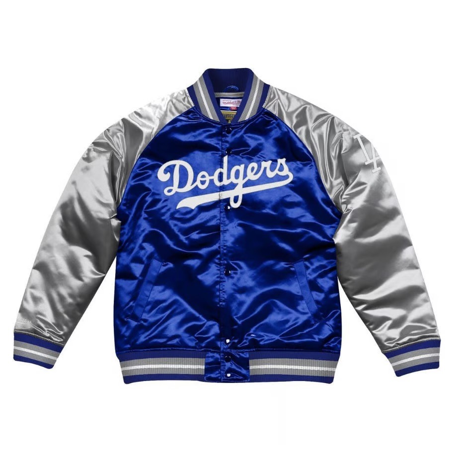 Dallas Dodger La Satin Varsity Jacket