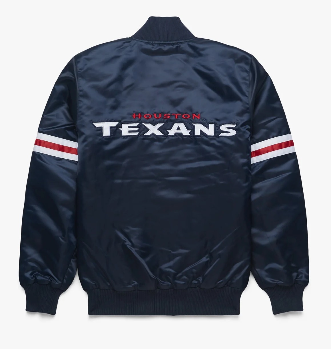 Houston Texans Satin Varsity Jacket