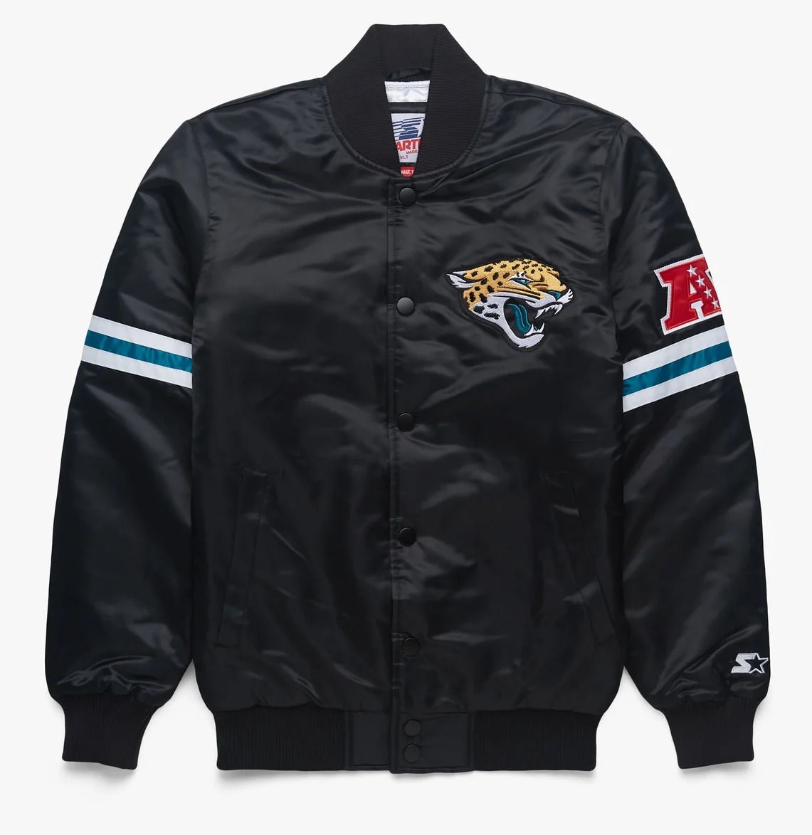 Jacksonville Jaguars Satin Varsity Jacket