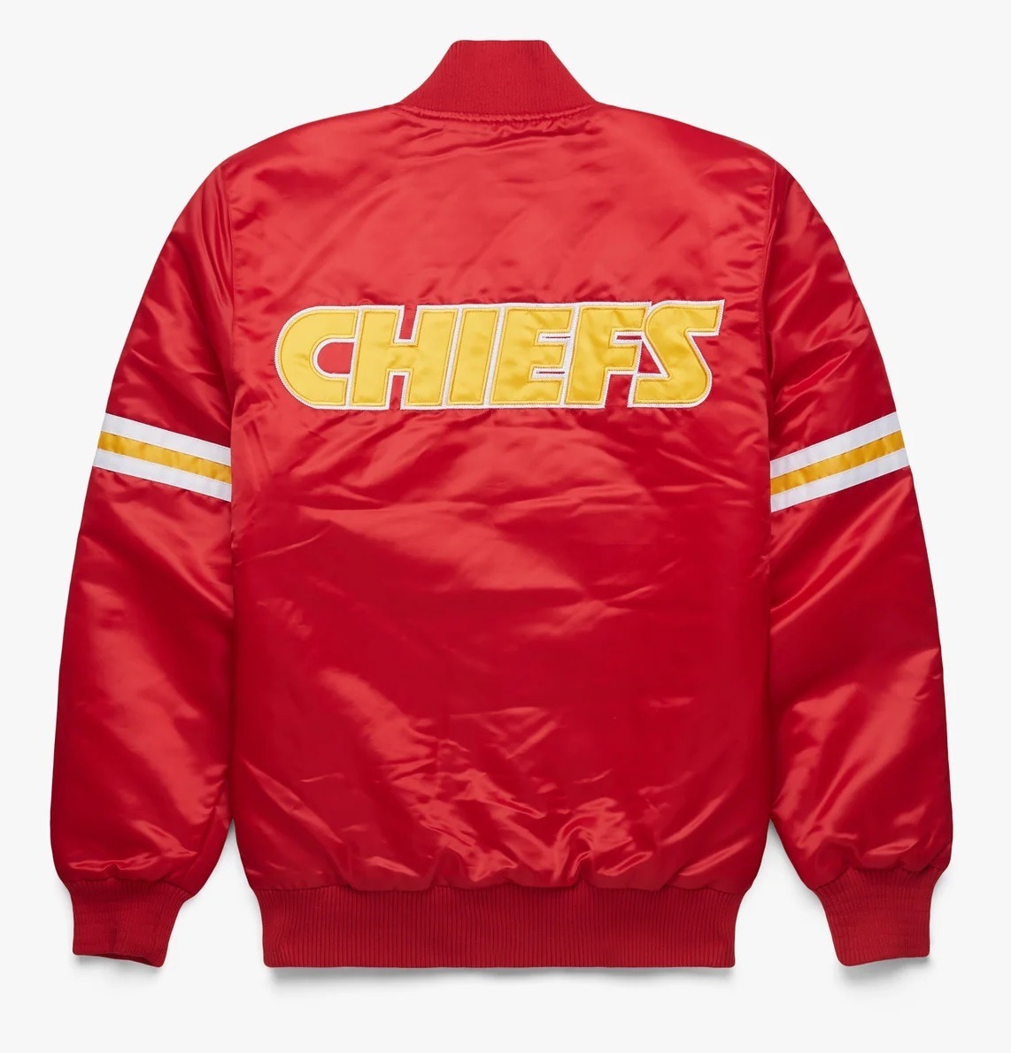 Kansas City Chiefs Satin Varsity Jacket