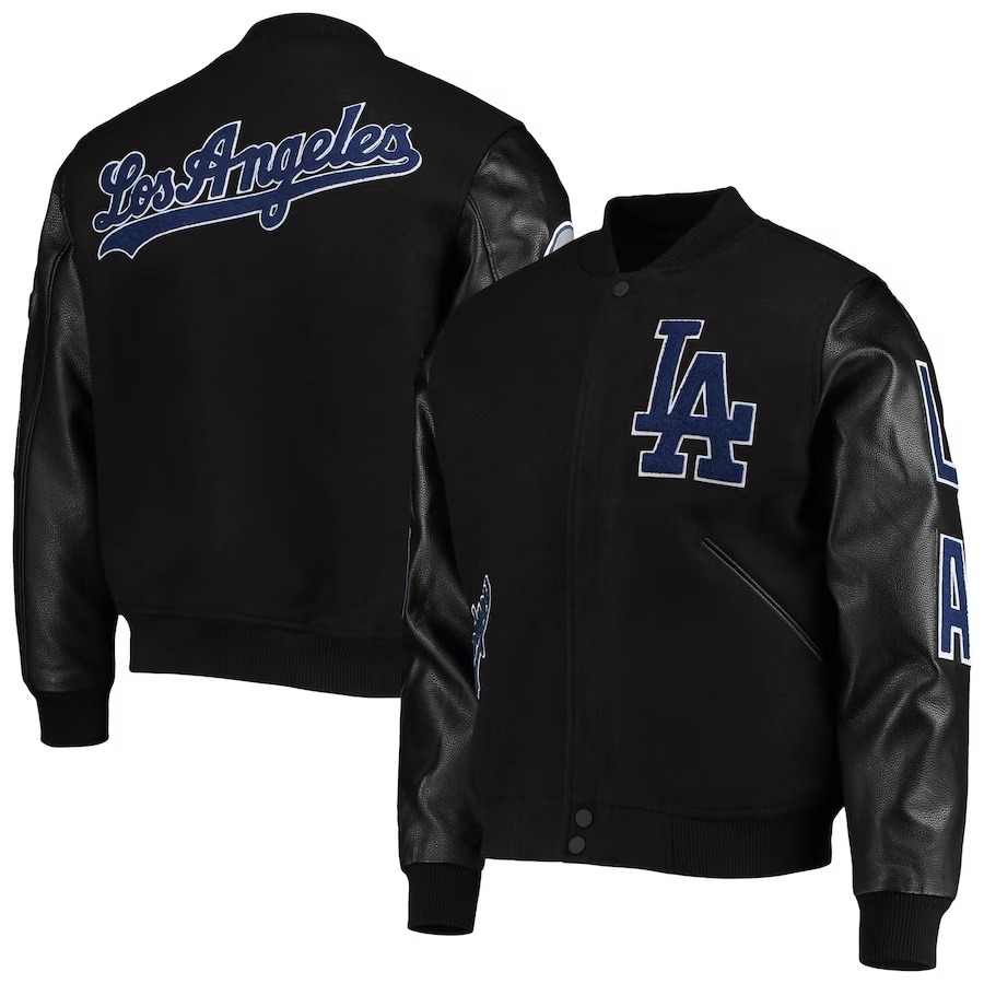 Los Angeles Dodgers Logo Wool Varsity Jacket