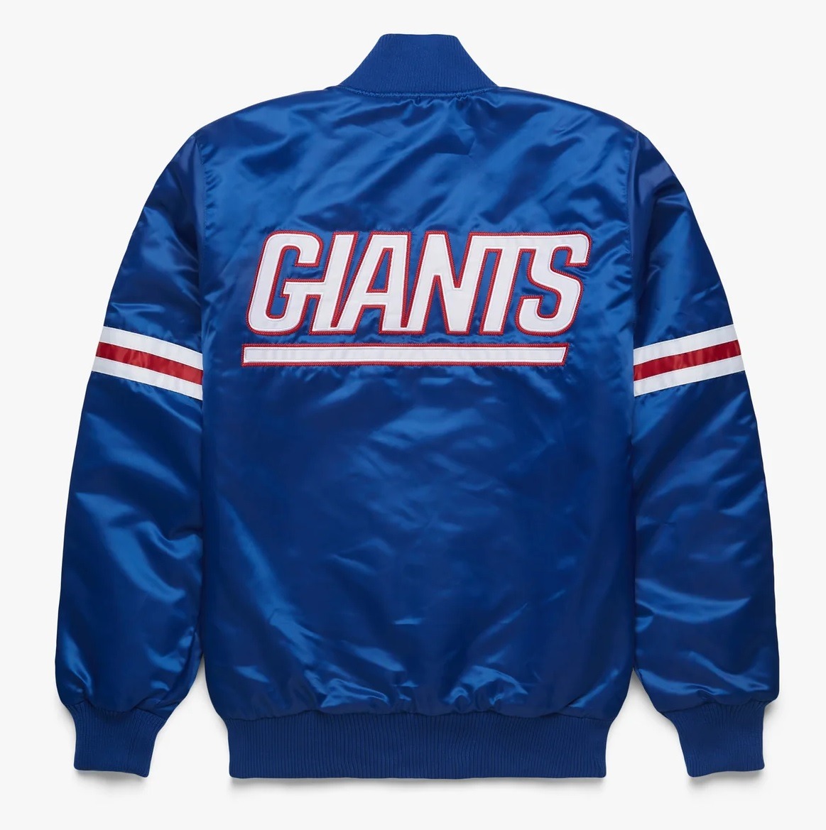 New York Giants Satin Varsity Jacket