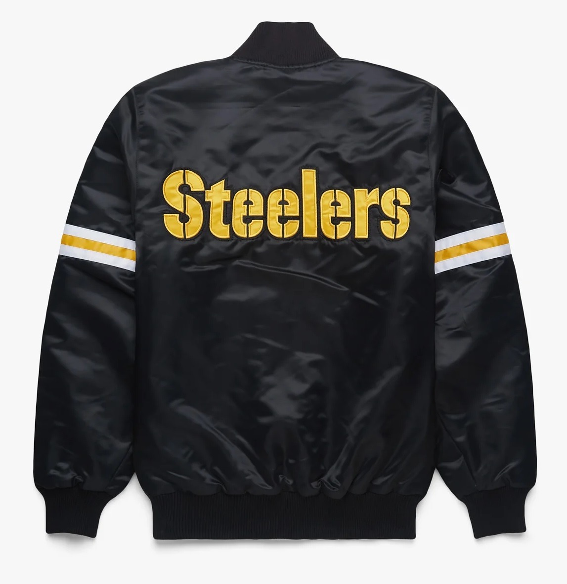 Pittsburgh Steelers Satin Varsity Jacket
