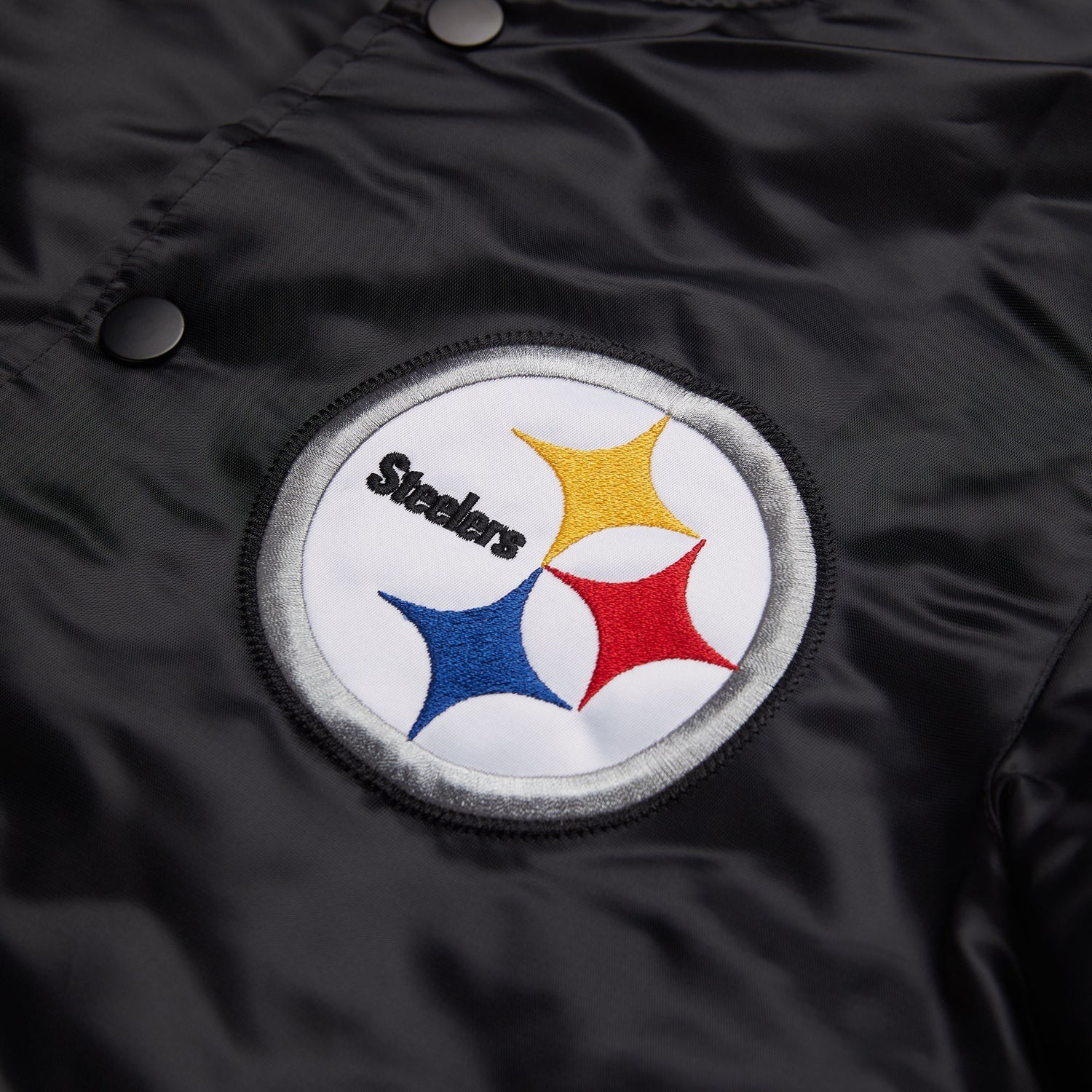 Pittsburgh Steelers Satin Varsity Jacket