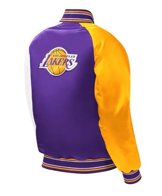 Lakers Starter Raglan Varsity Jacket