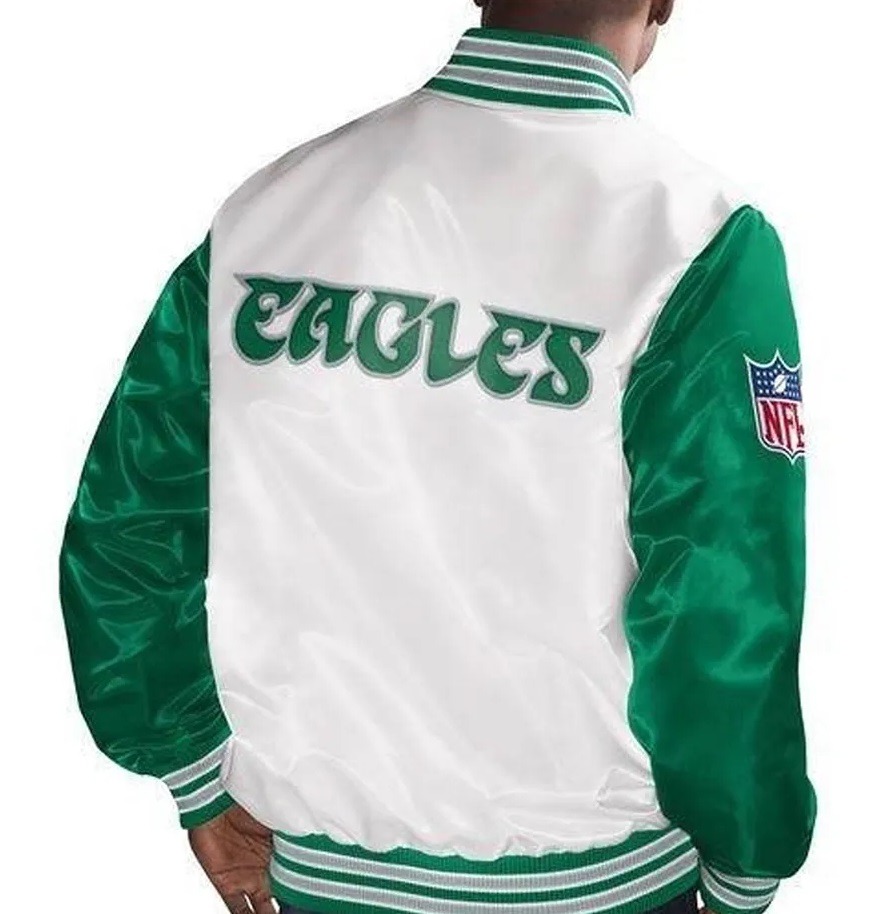 Philadelphia Eagles Legend Satin Jacket