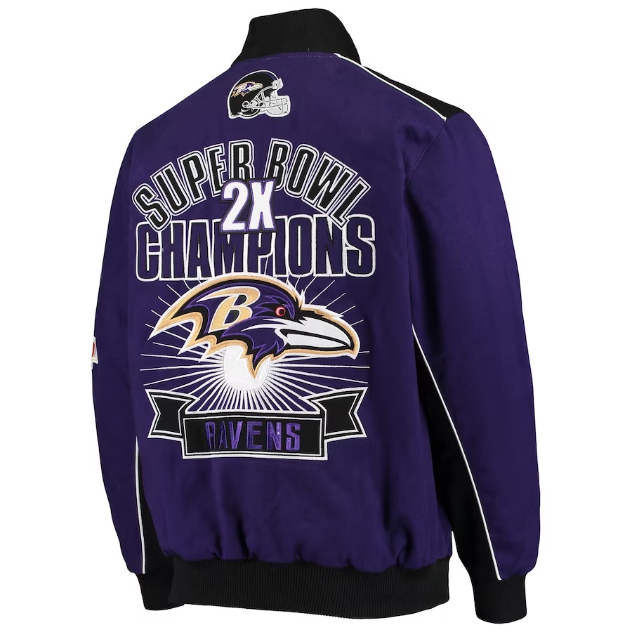 Baltimore Ravens Super Bowl Jacket