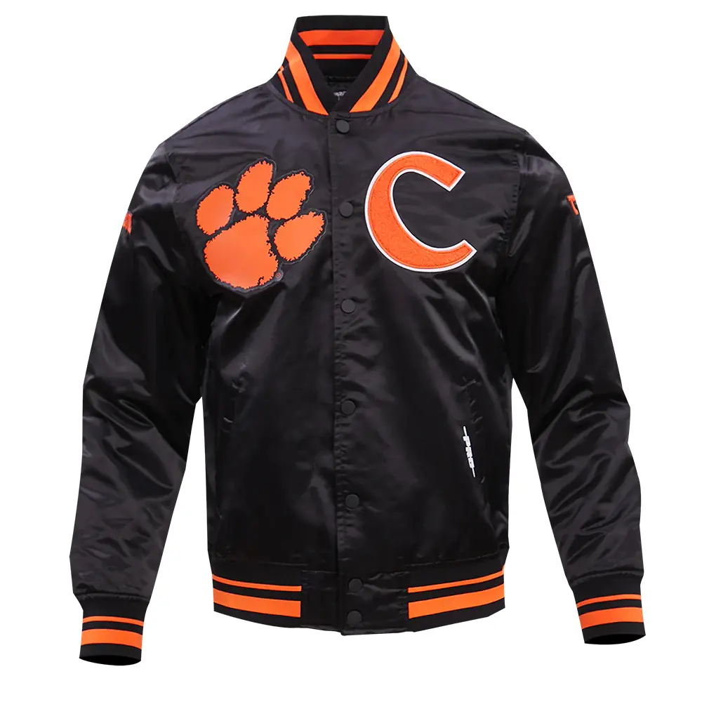 Clemson University Classic Satin Jacket