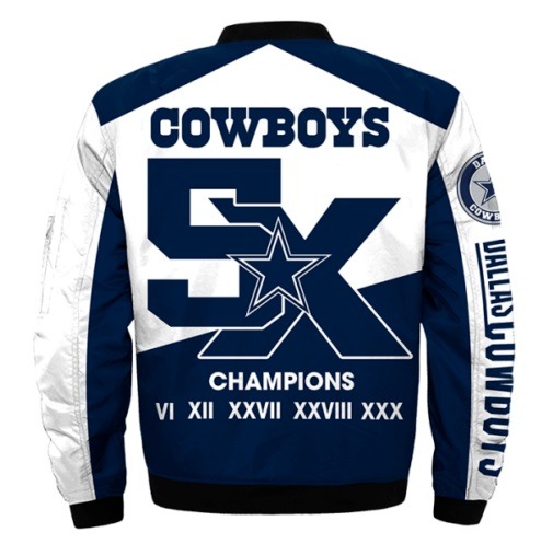 Dallas Cowboys Super Bowl Championship Bomber Jacket