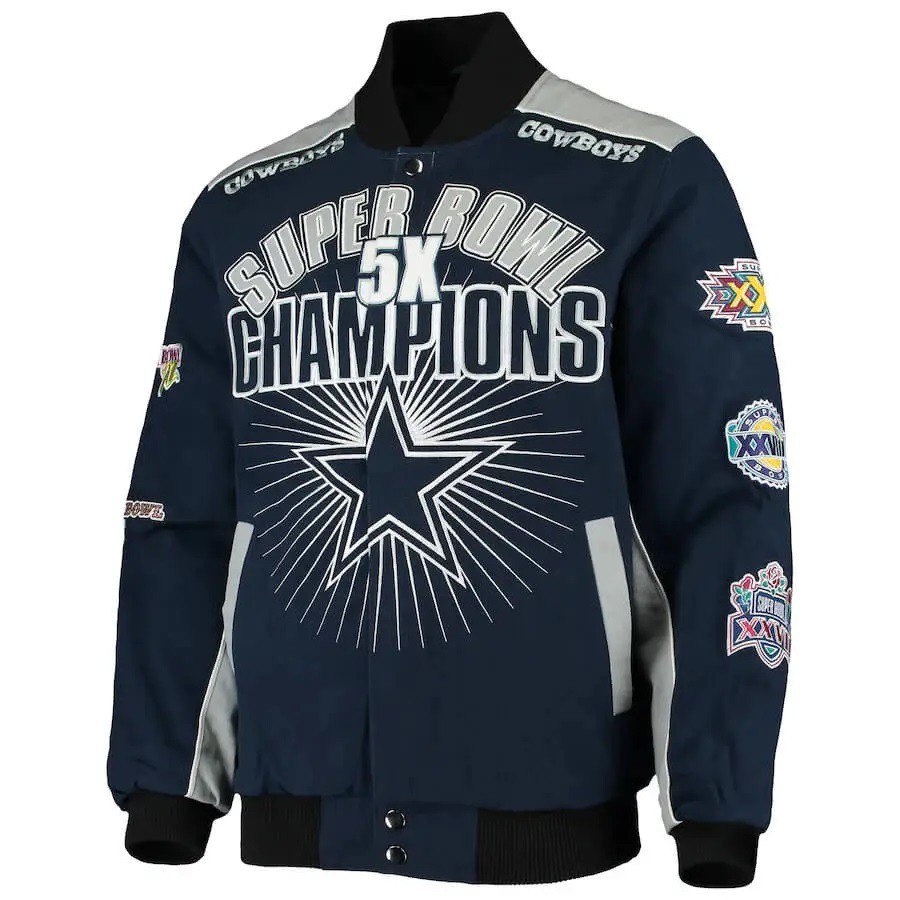 Dallas Cowboys Super Bowl Championship Jacket