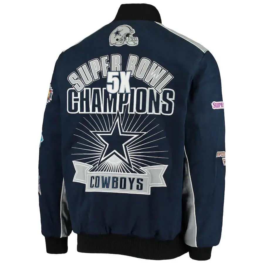 Dallas Cowboys Super Bowl Championship Jacket