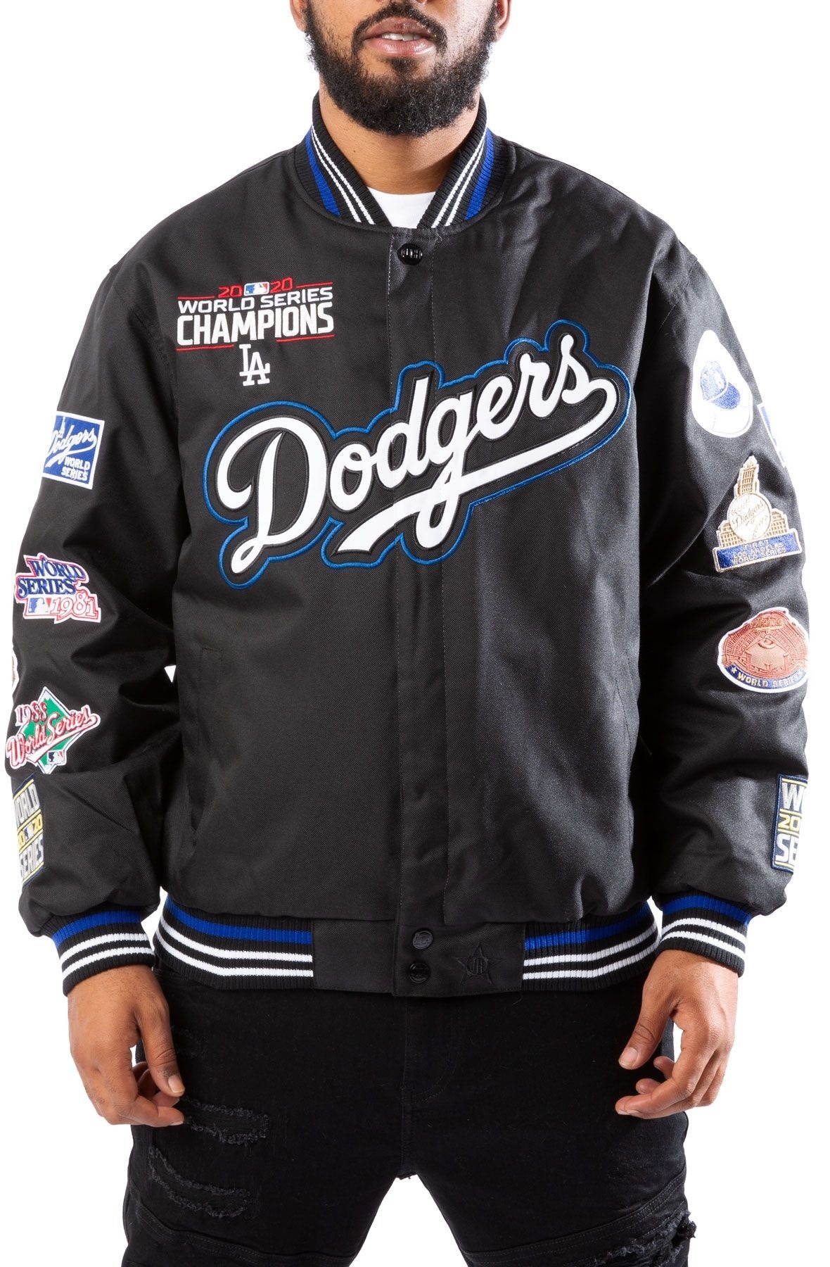Los Angeles Dodgers Black Championship Jacket