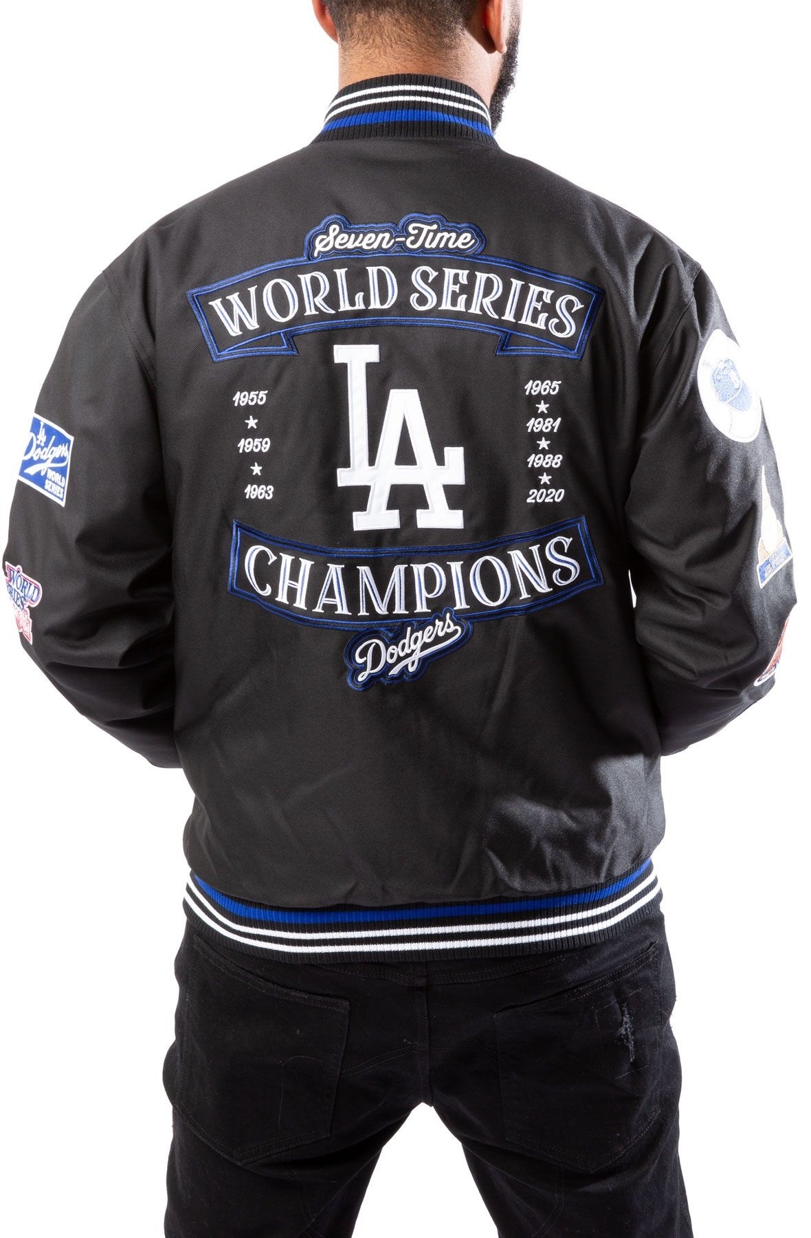 Los Angeles Dodgers Black Championship Jacket